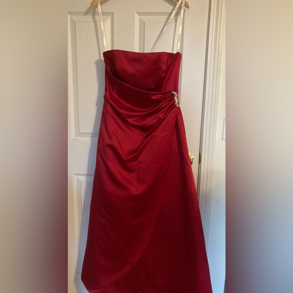 Red David’s Bridal Dress